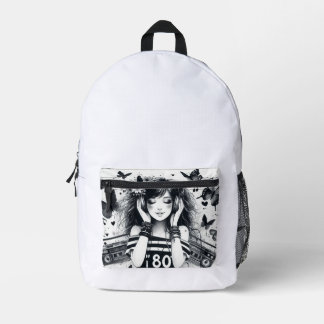 Chica de edición limitada bedruckter rucksack