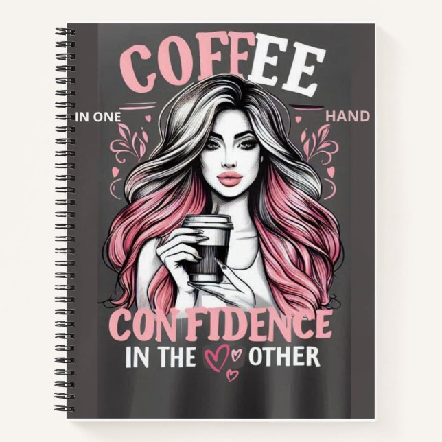 Chica del café notizbuch (Vorderseite)