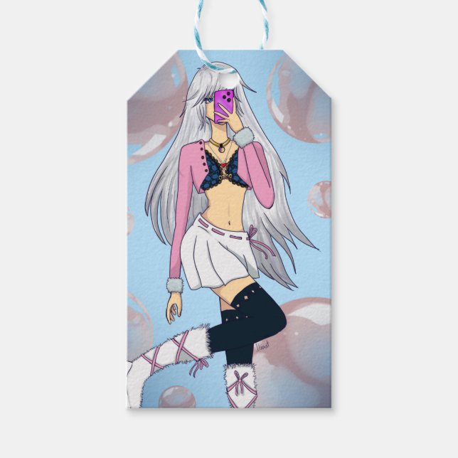 Chica fashion geschenkanhänger (Vorderseite)