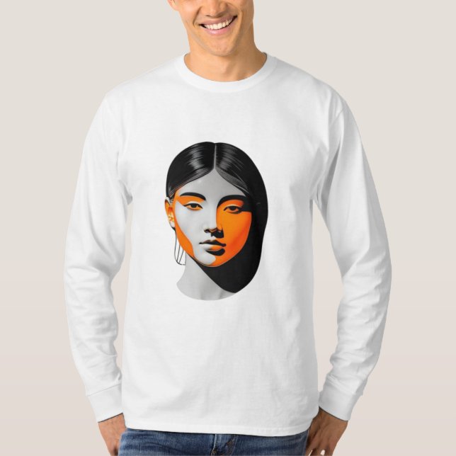 chica naranja T-Shirt (Vorderseite)
