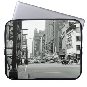 Chicago 1960er Jahre Randolph Street Oriental Thea Laptopschutzhülle