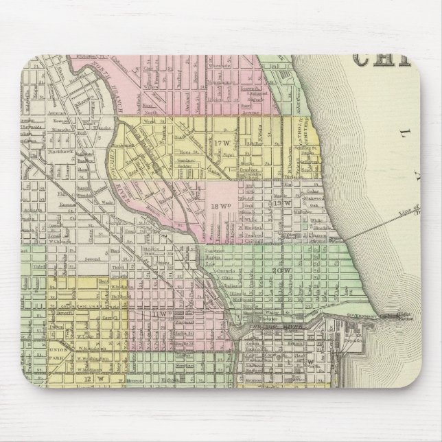 Chicago 2 mousepad (Vorne)