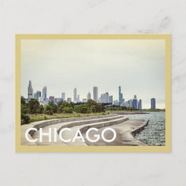 Chicago 31st Street Beach Vintage Travel Postcard Postkarte