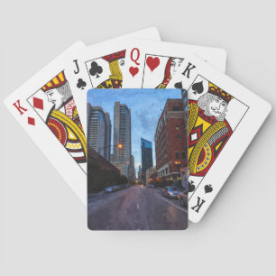 Chicago Abendfahrt Spielkarten