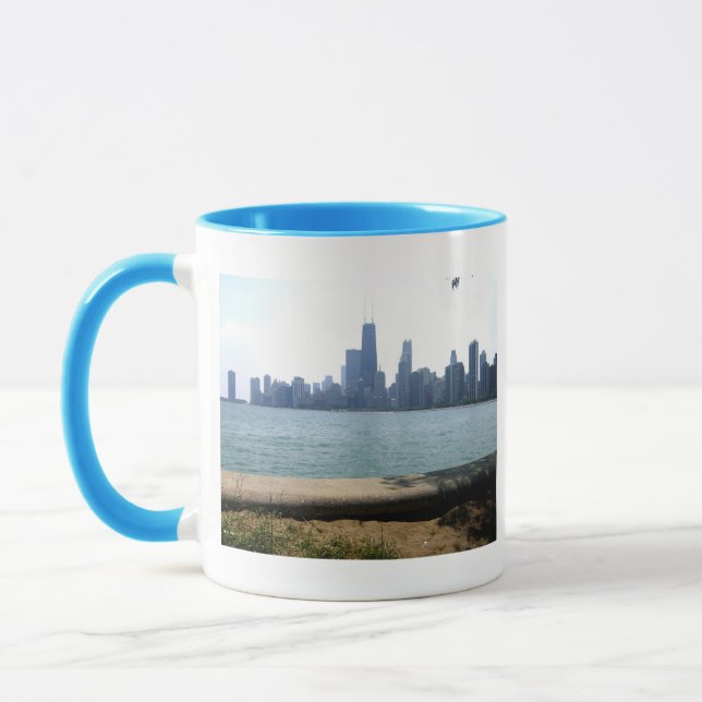 Chicago Across vom Strand Tasse (Links)