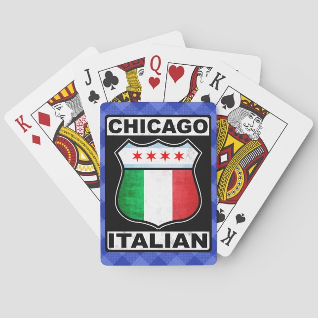 Chicago American Card Deck Spielkarten (Rückseite)