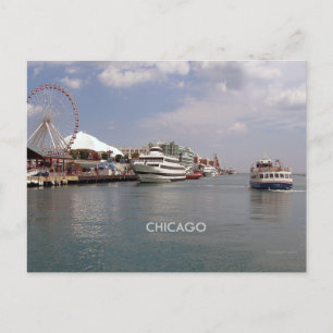 Chicago:  An der Marine Postkarte
