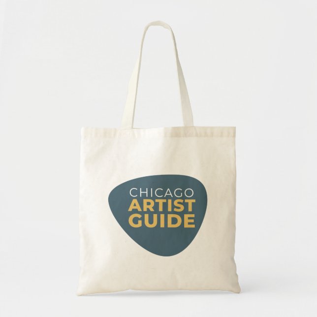 Chicago Artist Guide Logo Toag Tragetasche (Vorne)