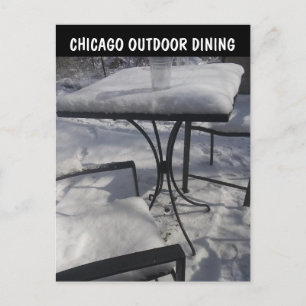 CHICAGO AUSSENWINTERESSOREN POSTCARDS POSTKARTE