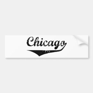 Chicago Autoaufkleber