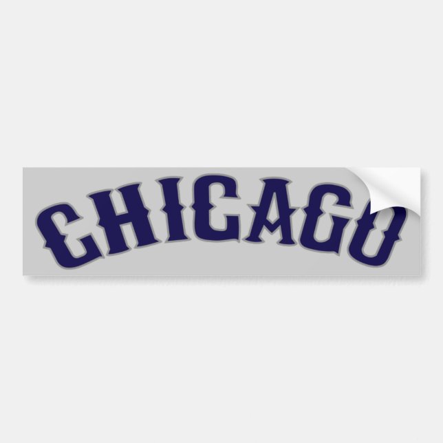 Chicago Autoaufkleber (Vorne)
