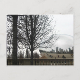 Chicago Bean Postkarte