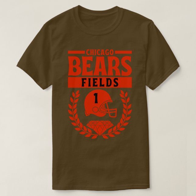Chicago Bears Fields 1 Amerika T-Shirt (Design vorne)