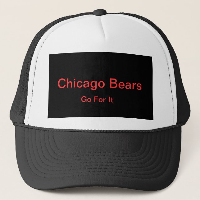 CHICAGO BEARS-HÜTE TRUCKERKAPPE (Vorderseite)