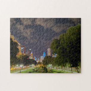 Chicago beim nächtlichen Rätsel