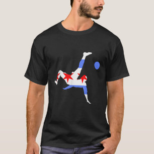 Chicago Bicycle Kick Chicago Soccer Player T-Shirt