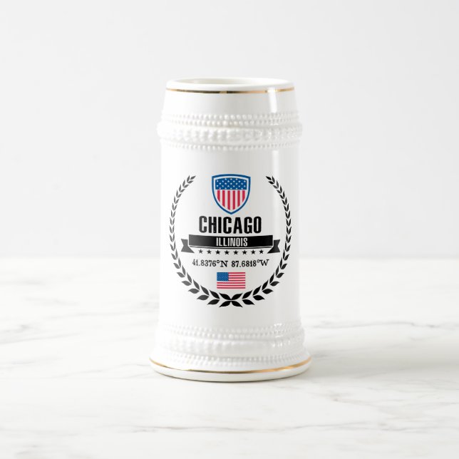 Chicago Bierglas (Mittel)