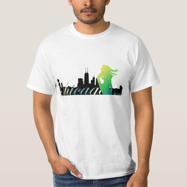 Chicago bis zum Nacht T-Shirt (Vorderseite)