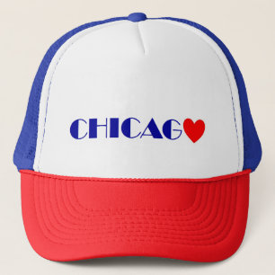 Chicago Blue Letter Truckerkappe