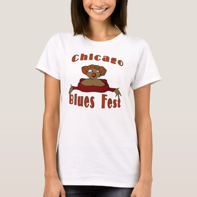 Chicago Blues Fest T-Shirt (Vorderseite)