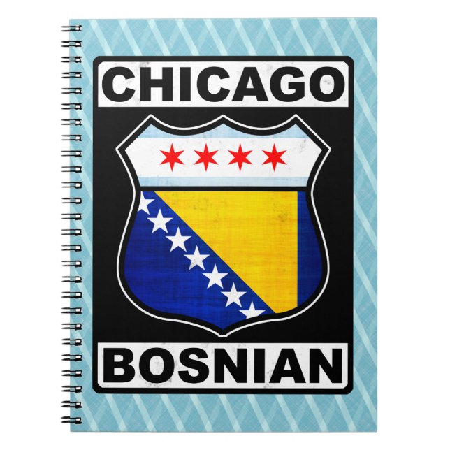 Chicago Bosnian American Notizblock (Vorderseite)