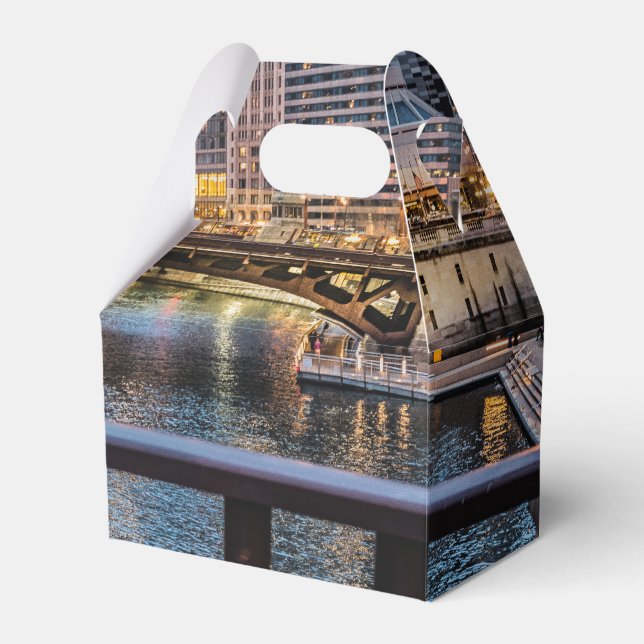 Chicago Bridges & Lights Geschenkschachtel (Vorderseite)