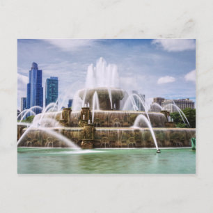 Chicago Buckingham Postcard Postkarte