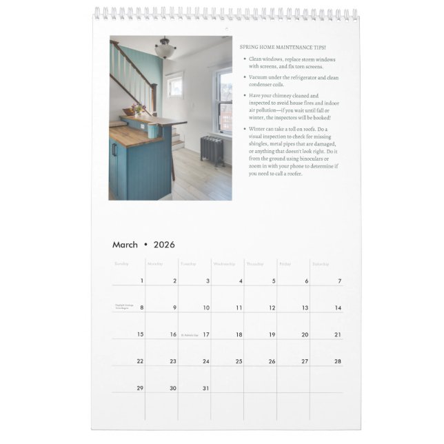 Chicago Bungalow Association - Kalender 2022 (Mär 2026)