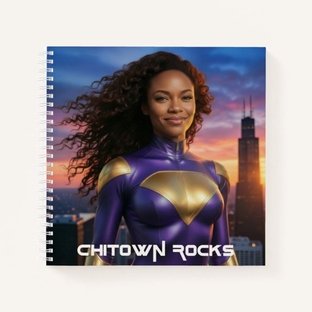 CHICAGO - CHITOWN ROCKS NOTIZBUCH (Vorderseite)