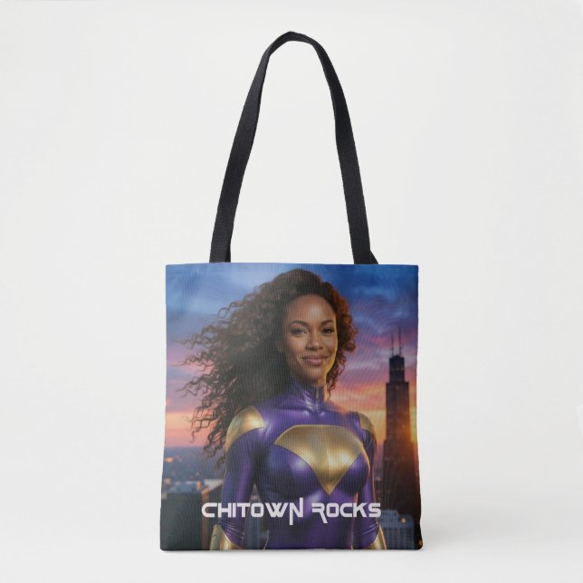 CHICAGO - CHITOWN ROCKS TASCHE (Vorderseite)