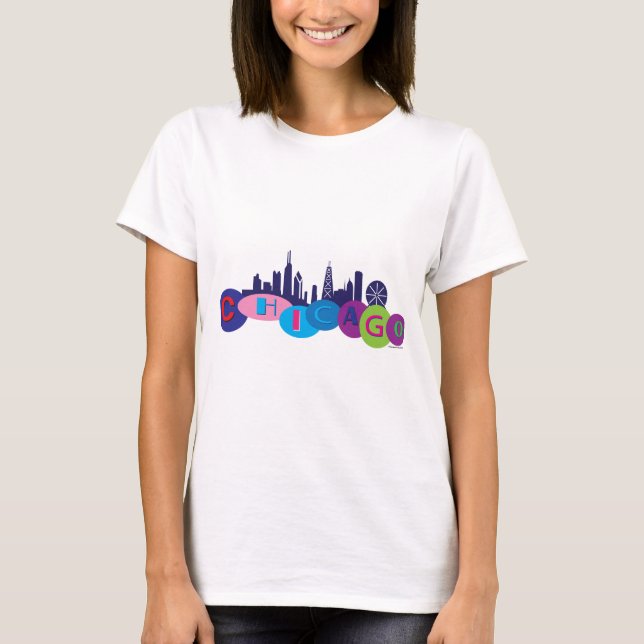 Chicago-Circles-1 T-Shirt (Vorderseite)