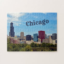 Chicago City Skyline Foto