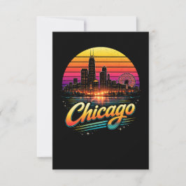 Chicago Dankeskarte