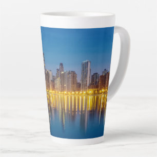 Chicago Dawn Cityscape Milchtasse