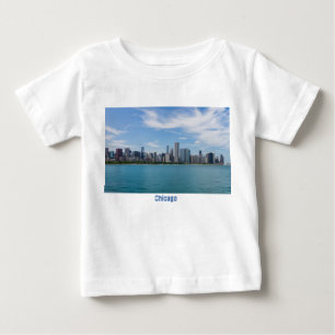 Chicago Day Cityscape Baby T-shirt