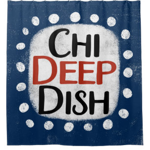 Chicago Deep Dish Duschvorhang