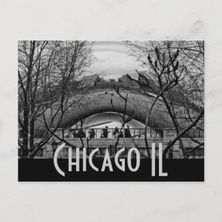 Chicago - die Bohne Postkarte