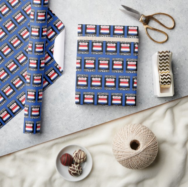 Chicago Dutch American Geschenkpapier (Basteln)