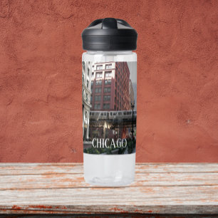 Chicago Elevated Loop Train Trinkflasche