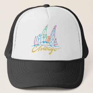 CHICAGO-EMB TRUCKERKAPPE
