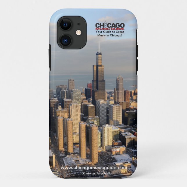 Chicago-Entwurf #7 Case-Mate iPhone Hülle (Rückseite)