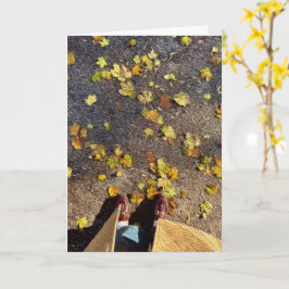 Chicago Fall Grußkarte Karte