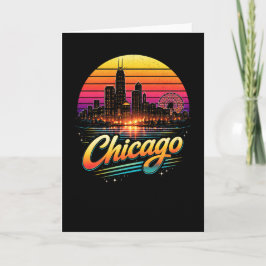 Chicago Feiertagskarte