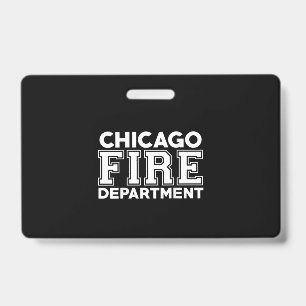 Chicago Fire Rescue Department Feuerwehrmann Ausweis