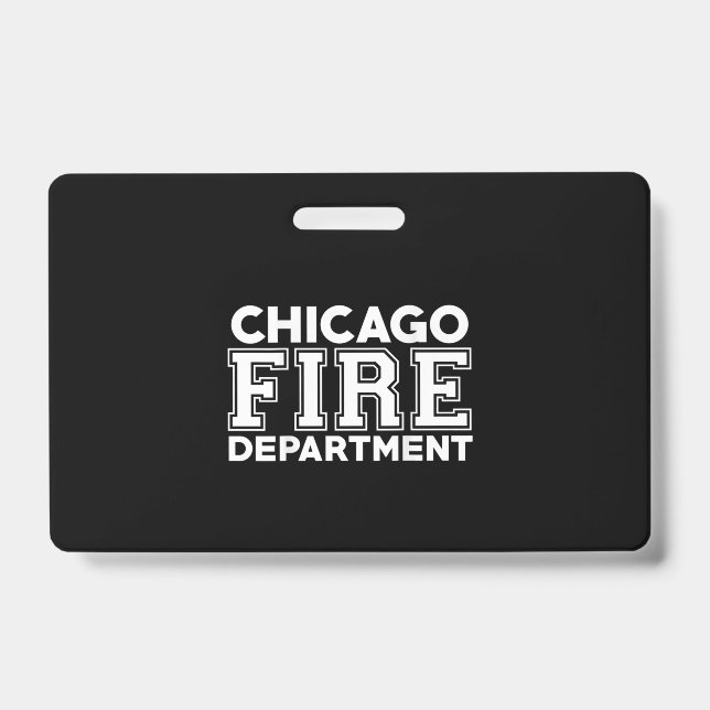 Chicago Fire Rescue Department Feuerwehrmann Ausweis (Front)