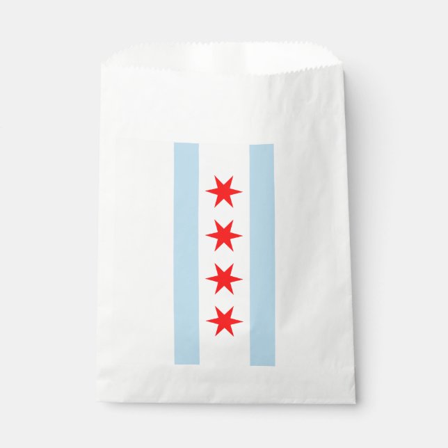 Chicago Flag Geschenktütchen (Vorderseite)