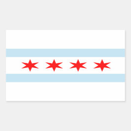 Chicago Flag Stickers