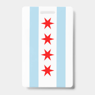Chicago-Flagge Ausweis