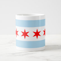 Chicago-Flaggen-Tunnel-bohrwagenTasse