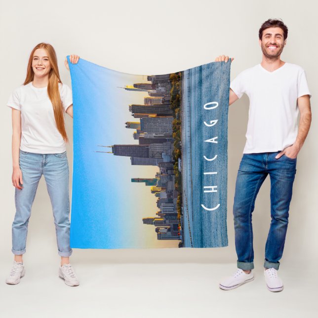 Chicago Fleece Blanket (Beispiel)